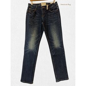 NWT   American Rag Cie skinny dark wash whiskers jeans  Sz 11R